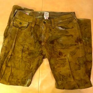 Camo True Religion Jeans